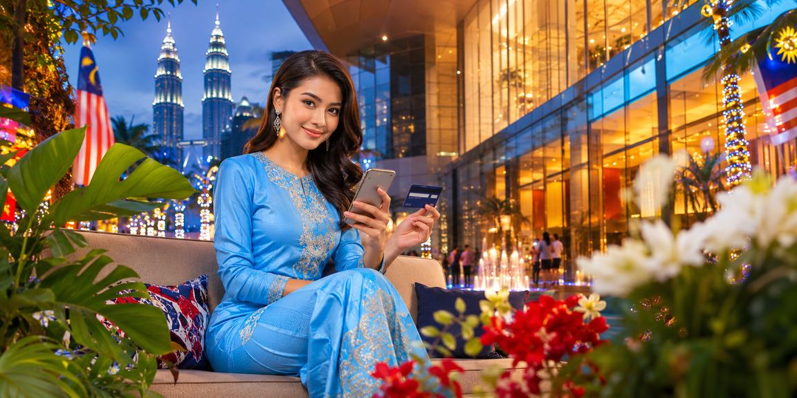 Pemain di Kuala Lumpur membuat deposit menggunakan telefon
